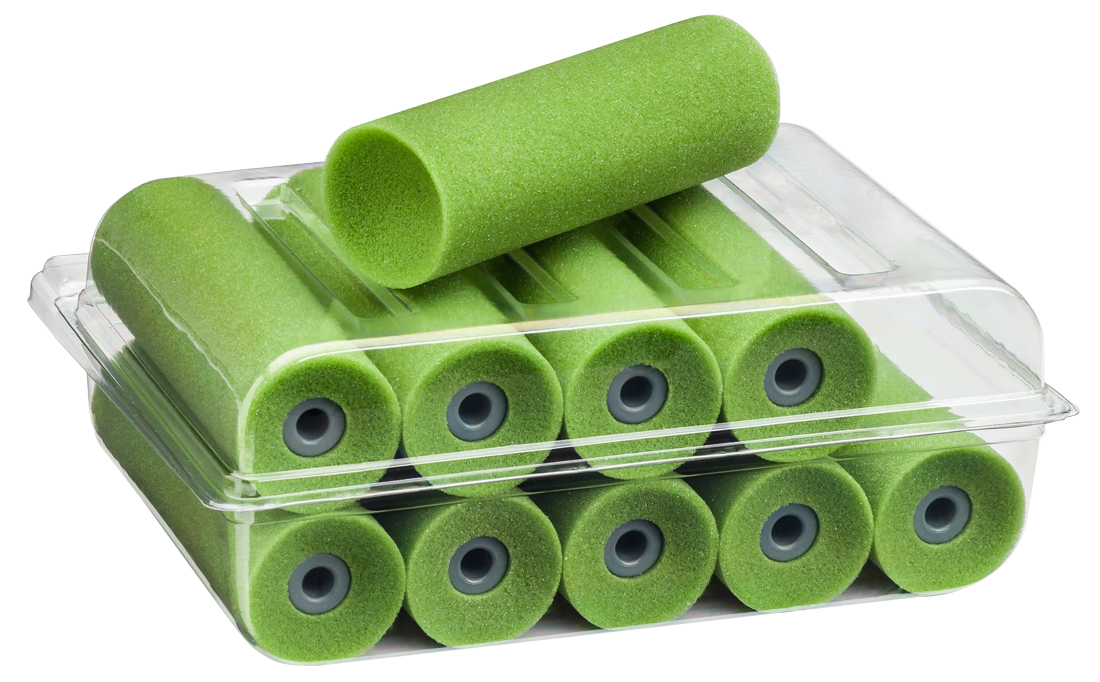 Colorus Premium Lack Schaumwalze Performance STAR superfein PLUS beidseitig konkav 11cm