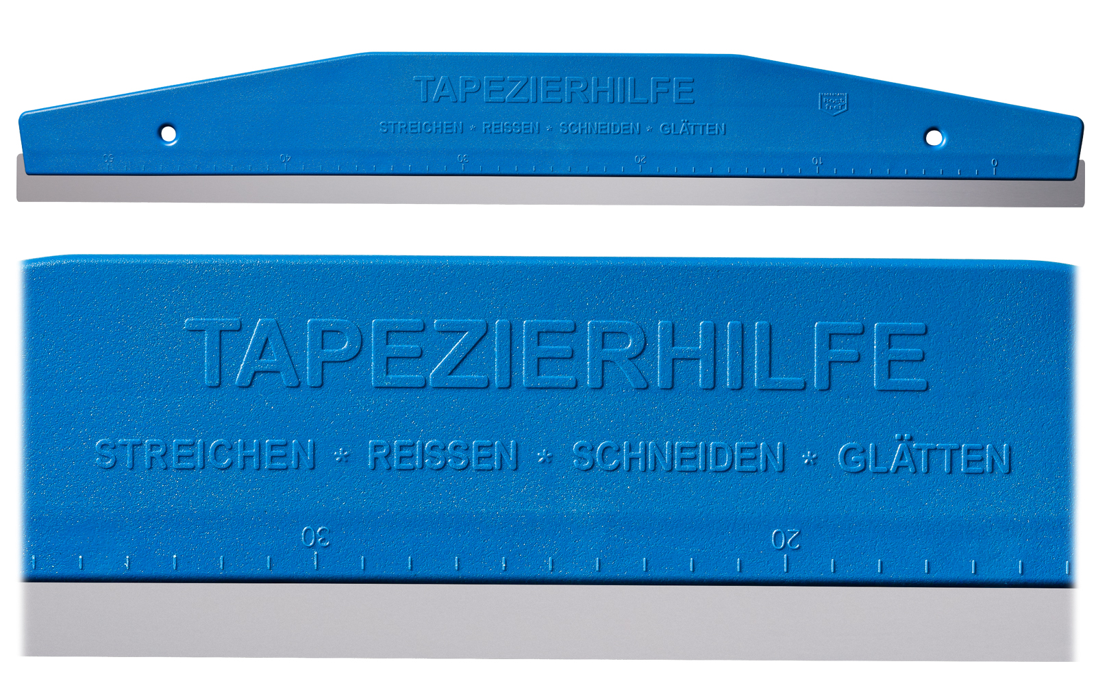 Profi Beschneidelineal 60cm Tapezierlineal Tapezierhilfe