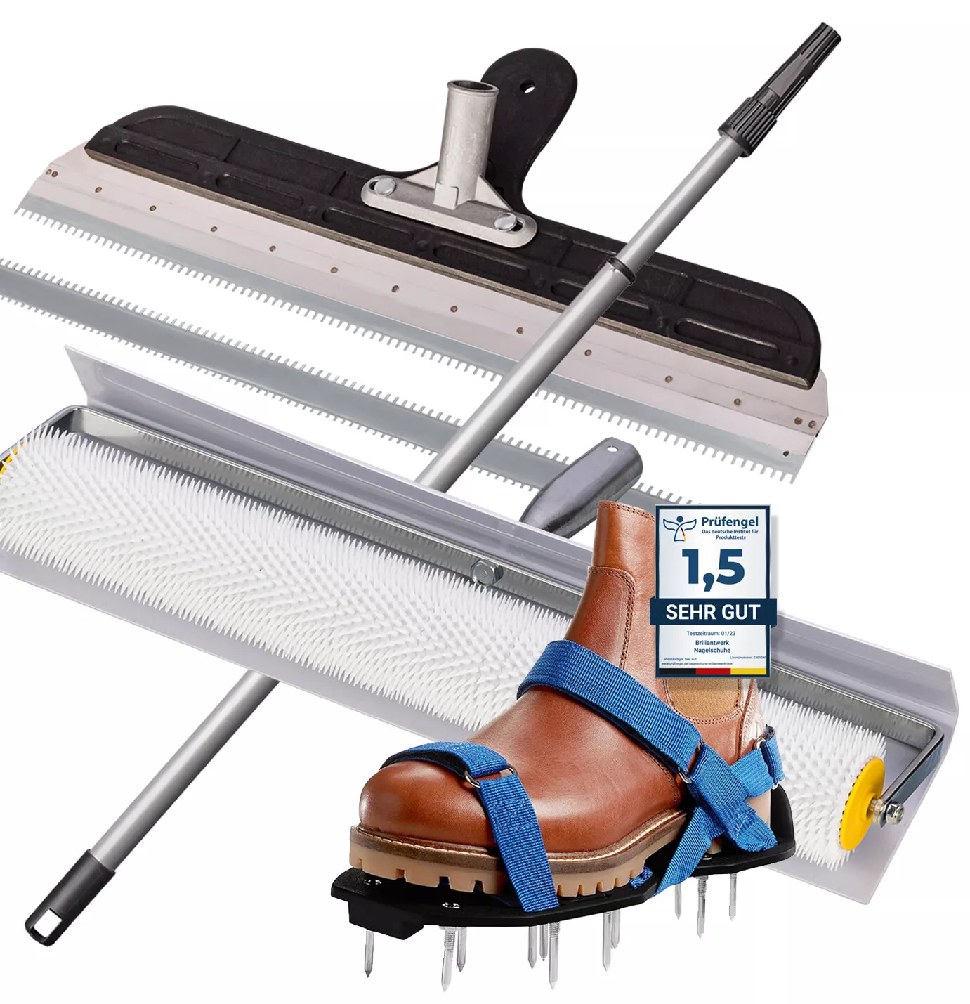 Premium Bodenbeschichtungs Set 4 tlg.