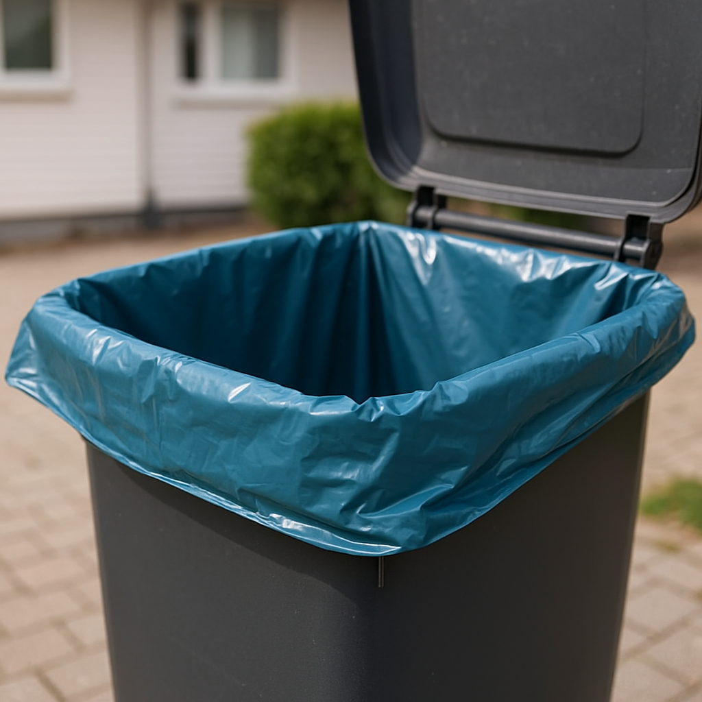 25 x Colorus Müllsack BASIC 120l 40µ blau auf Rolle