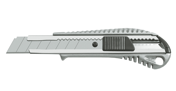 24 x Colorus Cuttermesser PLUS Alu Druckguss 18mm