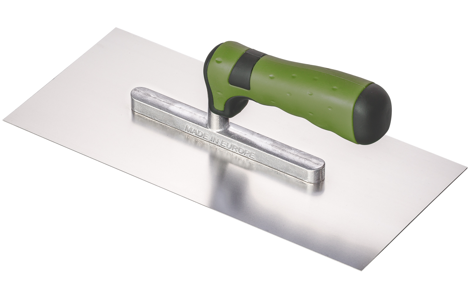 Premium Glättekelle Edelstahl 2K Comfort Griff 28 x 13cm